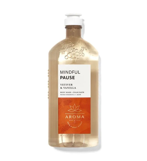 Vetiver Vanilla Mindful Pause Gel de Ducha - Bath & Body Works