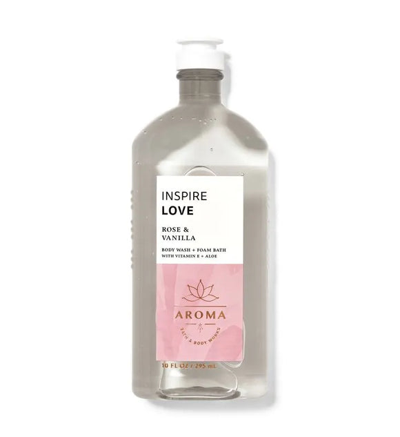 Aroma Arome Rose Vanilla Gel de Ducha - Bath & Body Works
