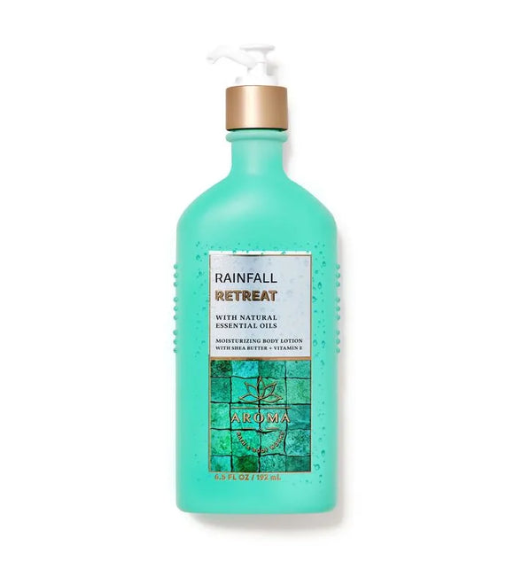 Cucumber Cedarwood Rainfall Retreat Crema Líquida Corporal - Bath & Body Works