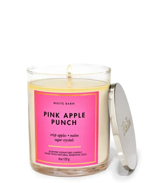 Pink Apple Punch Vela Mediana - Bath & Body Works