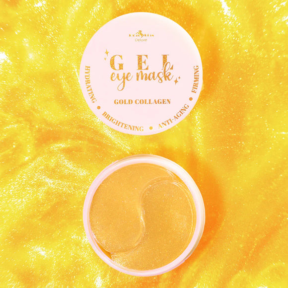Gold Collagen Gel Eye Mask - Italia Deluxe