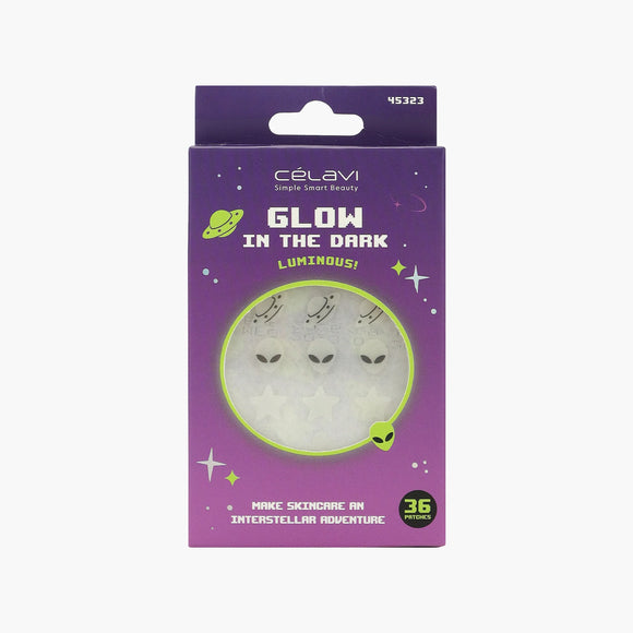 Kit de 36 parches para acné Glow in the dark - Célavi