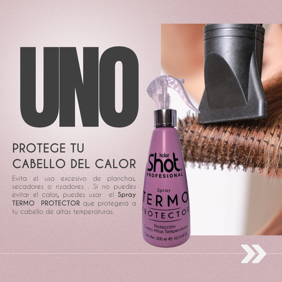 Termoprotector para el cabello 320 ml - Kolor Shot – Schatzi Store