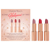 Mini Iconic Hollywood Lipstick Trio Set - Charlotte Tilbury