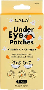Parches Mascarillas para contorno de ojos Under Eye Patches Vitamina C + Colágeno - CALA