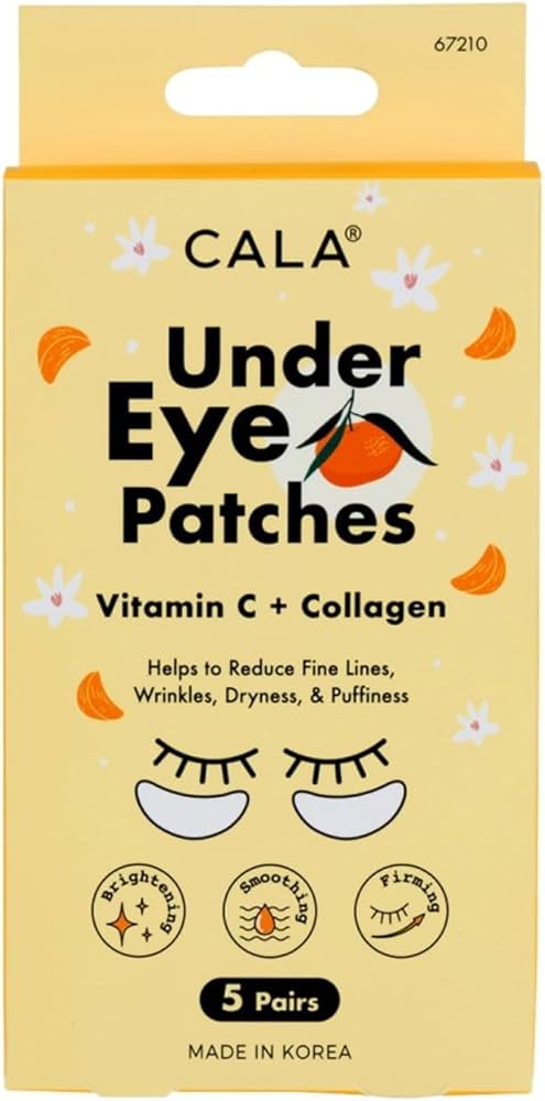 Parches Mascarillas para contorno de ojos Under Eye Patches Vitamina C + Colágeno - CALA