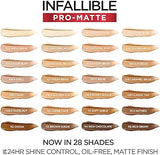 Base de maquillaje Infallible Pro Matte - L'oreal Paris