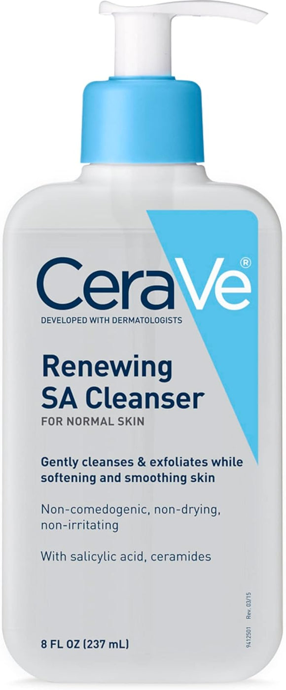 Renewing SA Cleanser Limpiador Facial Hidratante 237 ml  - Cerave