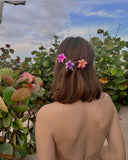 Mini pinzas hawaiianas para el cabello