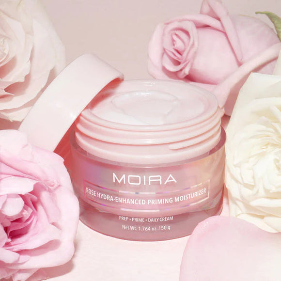 Rose hydra-enhanced priming moisturizer Cream crema facial- Moira