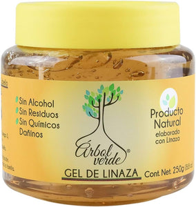 Gel para el cabello de linaza bote 250 g.  - Árbol Verde