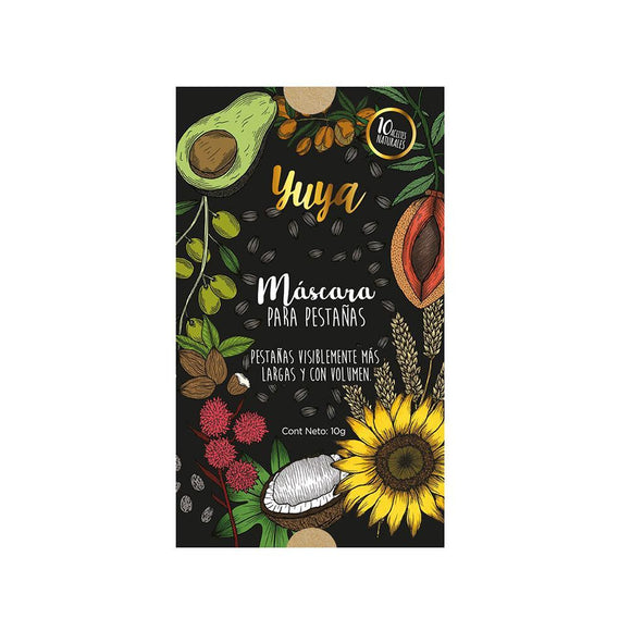 Máscara de pestañas 10 aceites naturales (Color negro) - YUYA Republic Cosmetics