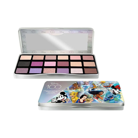 Set de Sombras para Ojos 'EDICIÓN ESPECIAL' Disney 100 - Colección Conmemorativa de 18 Colores Celebrando un Siglo de Magia - Republic Cosmetics