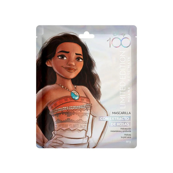 Mascarilla facial de Moana con Extracto de Rosas Edición Limitada Disney 100 Años - Republic Cosmetics