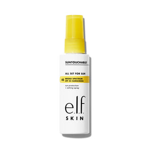 Suntouchable! All Set for Sun SPF 45 Fijador con protector solar - e.l.f.