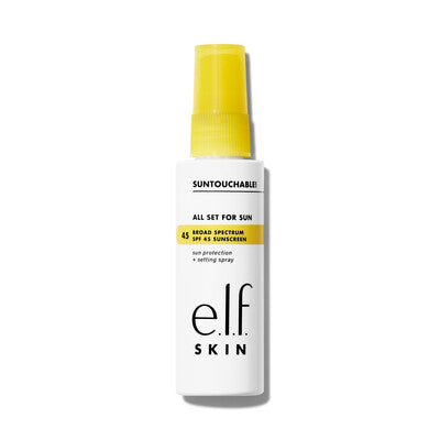 Suntouchable! All Set for Sun SPF 45 Fijador con protector solar - e.l.f.