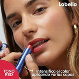 Balsamo labial caring beauty Red 2 en 1 -  Labello