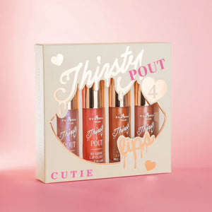 Set de 4 Gloss thirsty pout - Italia Deluxe