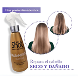 ampolleta para cabello dañado, ampolleta capilar, tratamiento para cabello severamente dañado, ampolleta de keratina y caviar, tratamiento de keratina para cabello, tratamiento de caviar para cabello, tratamiento reparador intensivo, tratamiento para cabello maltratado, tratamiento para cabello quebradizo, reparación capilar profunda, tratamiento fortalecedor para cabello, tratamiento nutritivo para cabello, tratamiento hidratante para cabello, cabello seco y dañado, restauración del cabello, Kolor Shot, am