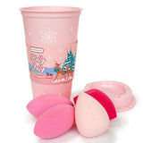Holly Jolly Blender Vaso con 4 Beauty Blenders - Beauty Creations