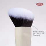 Brocha duo base y crema DB02 - ATENEA