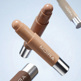 bronzer stick, contour stick, MOIRA Beauty, stick para contorno, bronzer cremoso, maquillaje de rostro, contorno en barra, acabado soft matte, maquillaje de larga duración, contour and bronzer stick.