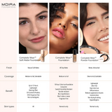 Complete Wear Soft Matte Base de maquillaje (varios tonos) - MOIRA