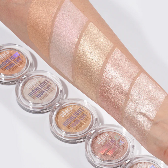 Iluminador en polvo / crema Highlight Your Life (varios tonos) - Adara