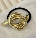 Coletero liga para el cabello metálico (varios modelos)