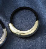 Coletero liga para el cabello metálico (varios modelos)