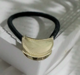 Coletero liga para el cabello metálico (varios modelos)