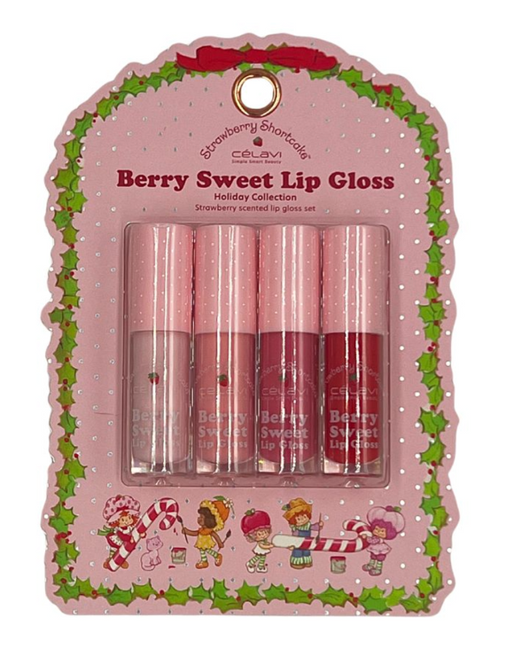 Berry Sweet Lip Gloss Trio Rosita Fresita Strawberry Shortcake - Célavi