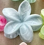 Pinzas de flor marmoleadas (varios colores)