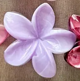 Pinzas de flor marmoleadas (varios colores)