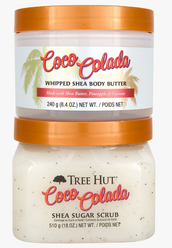 Crema Tree Hun Kit Exfoliante + Crema Coco Colada - Tree Hut – Schatzi Store