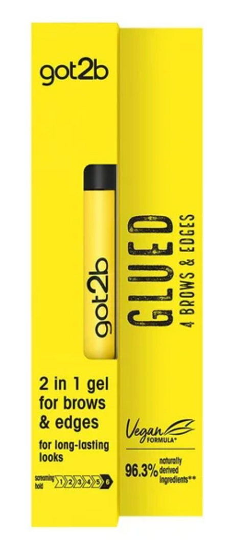 Gel para cejas y bordes del cabello Glued Brows & edges - Got2b