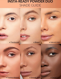 Insta-ready DUO de Polvo y Fijador Para Rostro (varios tonos) - SHEGLAM