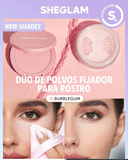Insta-ready DUO de Polvo y Fijador Para Rostro (varios tonos) - SHEGLAM