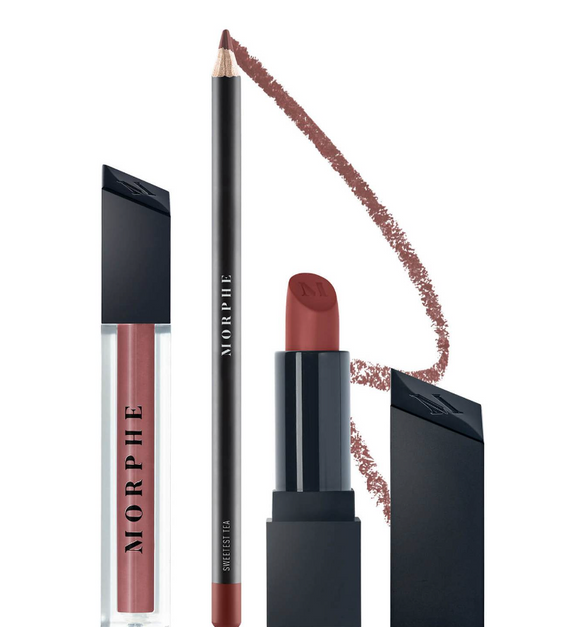 Out & Pout Sweetest Tea Lip Trio - Morphe