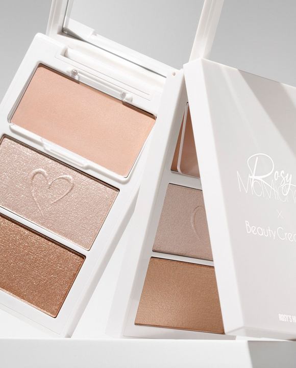 Paleta de iluminadores Rosy McMichael x Beauty Creations