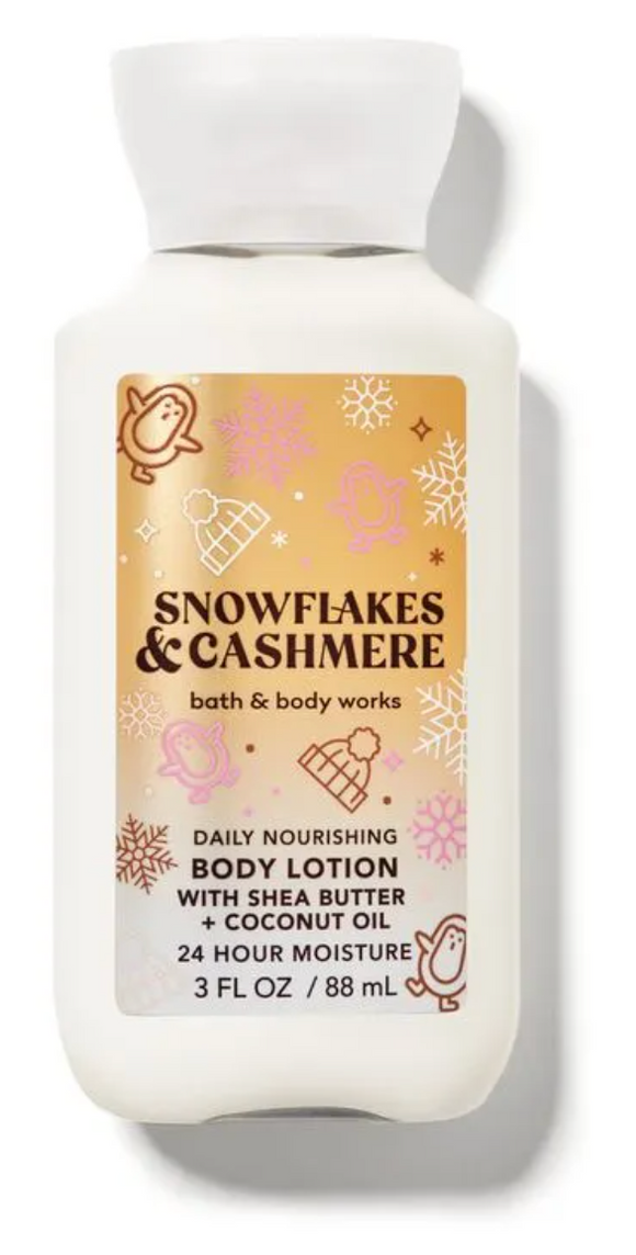 Snowflakes Crema Líquida Corporal Mini - Bath & Body Works