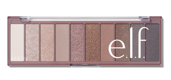Perfect 10 Eyeshadow Palette Nude Rose Gold - e.l.f.