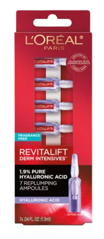 Revitalift 1,9% ácido hialurónico puro 7 ampolletas de hidratación - L'Oreal Paris