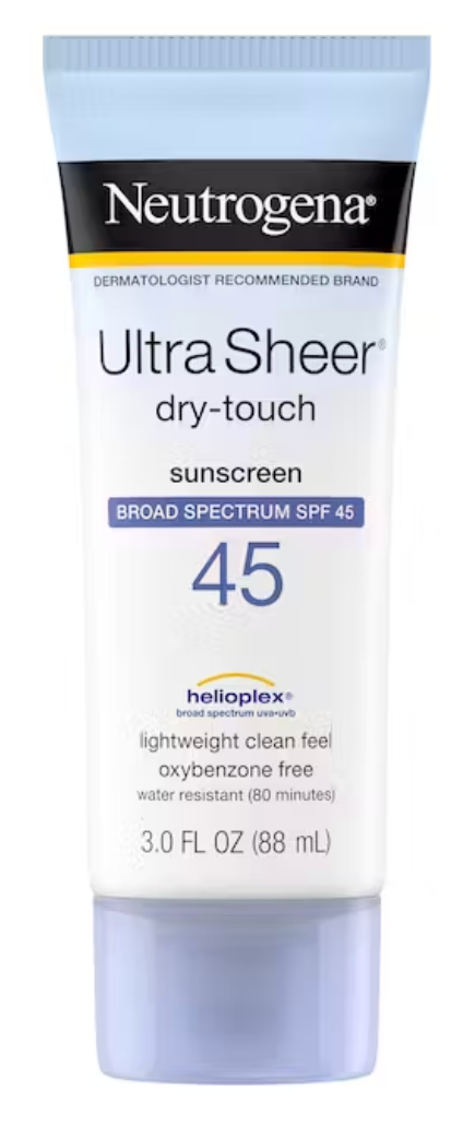 Ultra Sheer dry touch Protector solar SPF 45 - Neutrogena
