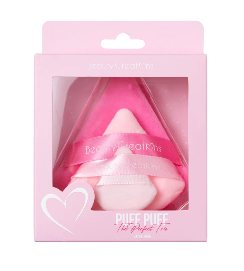Trio de borlas puff puff - Beauty Creations