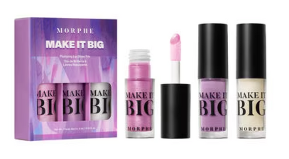 Ultra Lavender Make it Big Plumping Lip Gloss Trio - Morphe