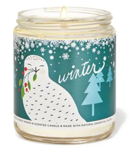 Winter Vela Mediana - Bath & Body Works