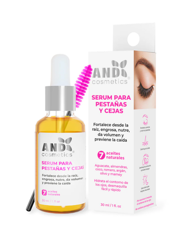 Serum para pestañas y cejas  - AND Cosmetics