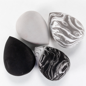 4pcs marble makeup sponge - Célavi