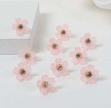 Kit de 10 flores para el cabello (varios colores)